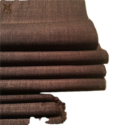 Coated Type PA Coated 110GSM Polyester Imitation Linen Fabric Woven for Sofa Pillow